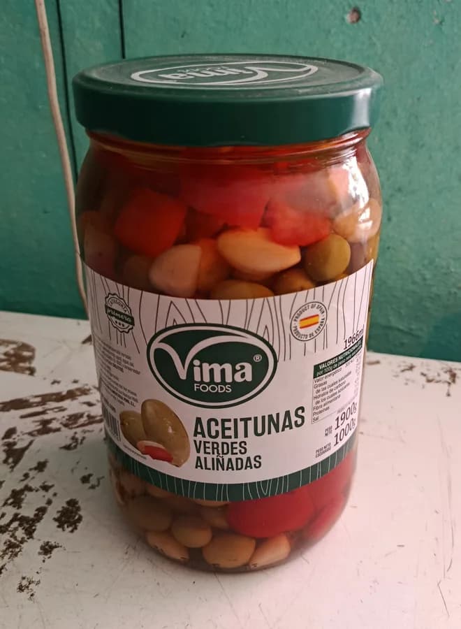 Aceitunas aliñadas