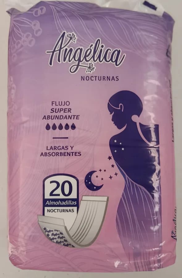 Almohadilla sanitaria nocturna 