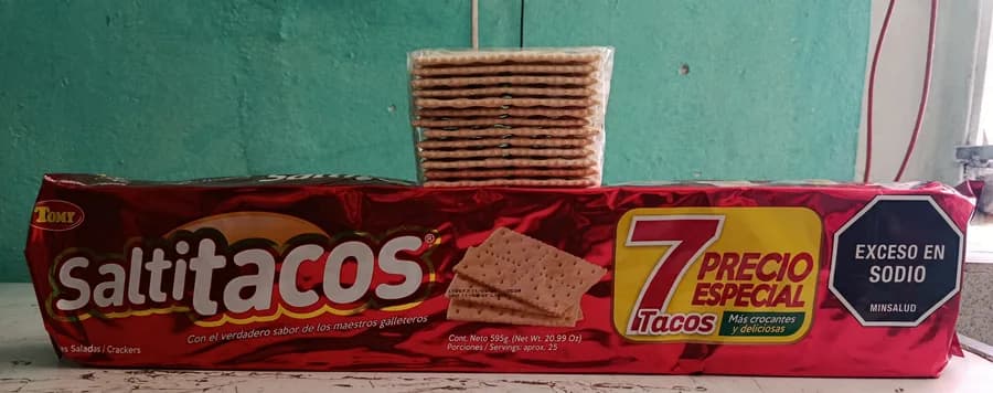 Galletas saltitaco