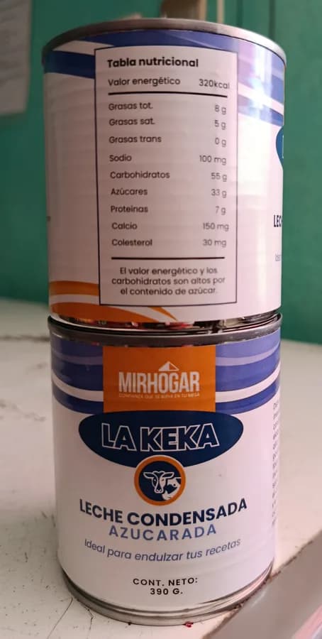 Leche condensada 