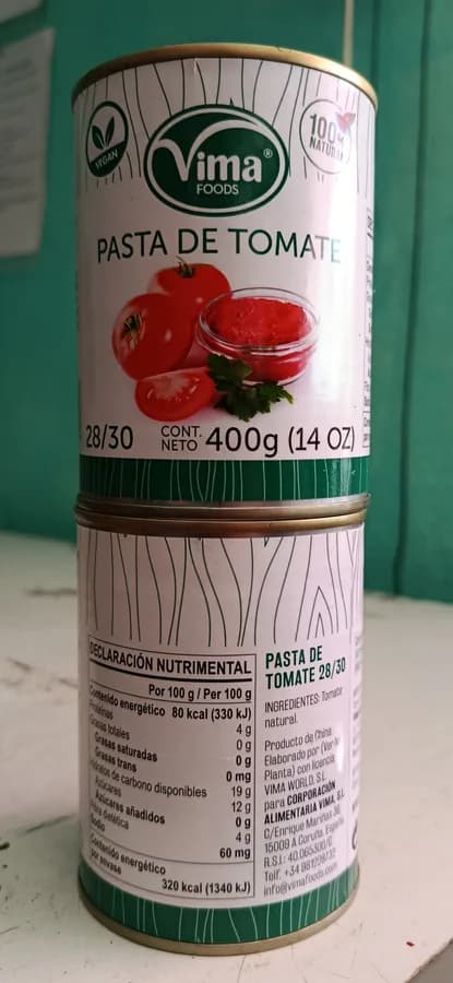 Pasta de tomate V