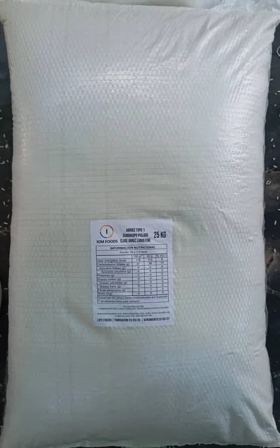 Arroz tipo 1 Brasil